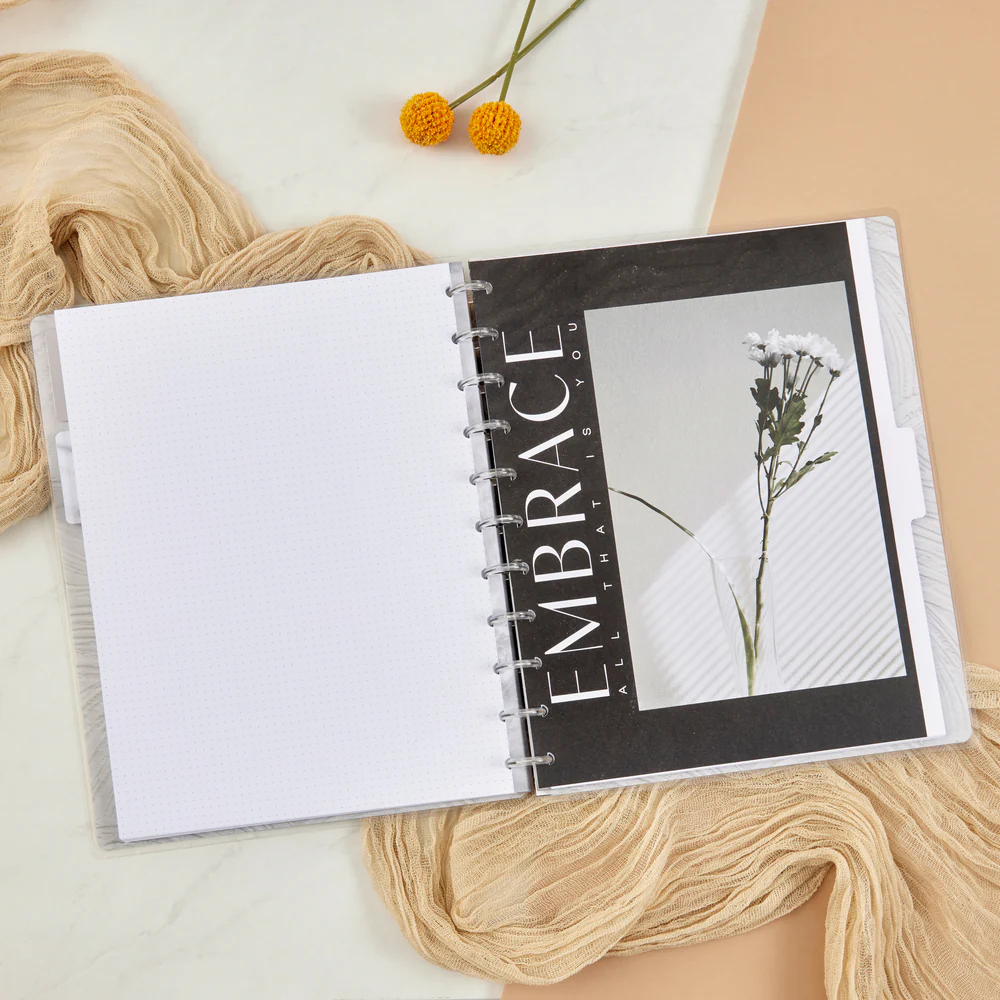 Ink & Arbor - Dashboard + Dot Grid Big Notebook - 60 Sheets