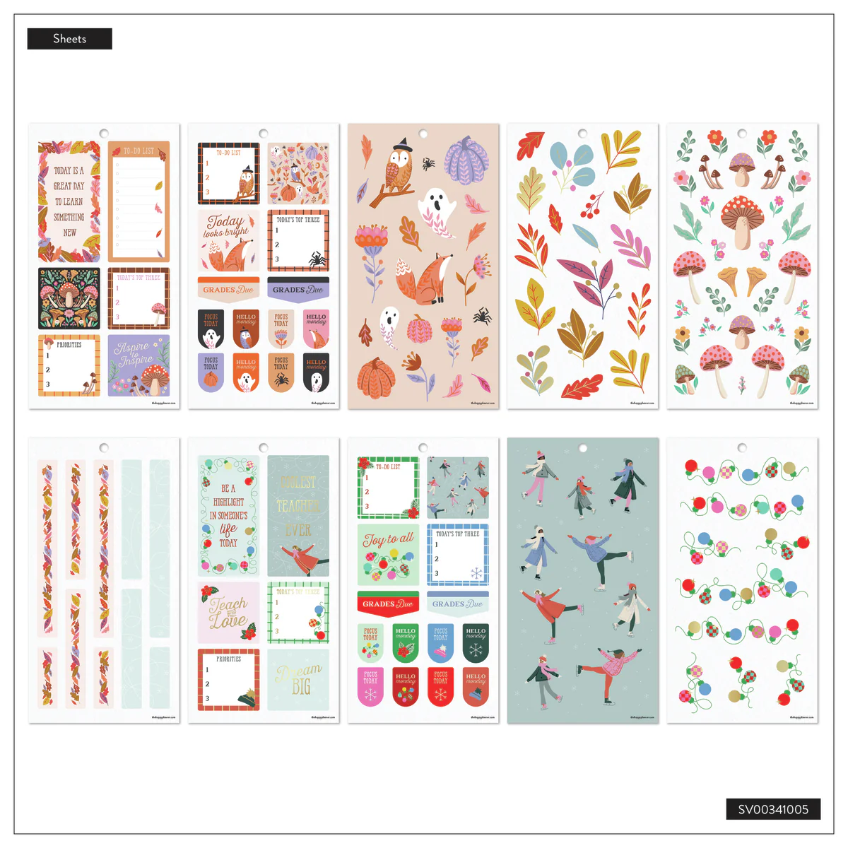 Teaching Seasons - Value Pack Stickers - Big 12 Teaching Seasons - Value Pack Stickers - Big
