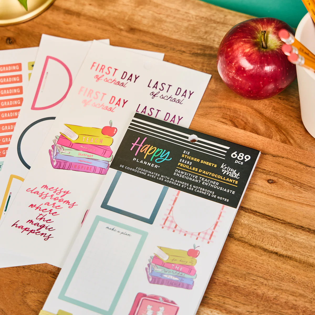 Pawsitive Teacher - Value Pack Stickers - Big 7 Pawsitive Teacher - Value Pack Stickers - Big