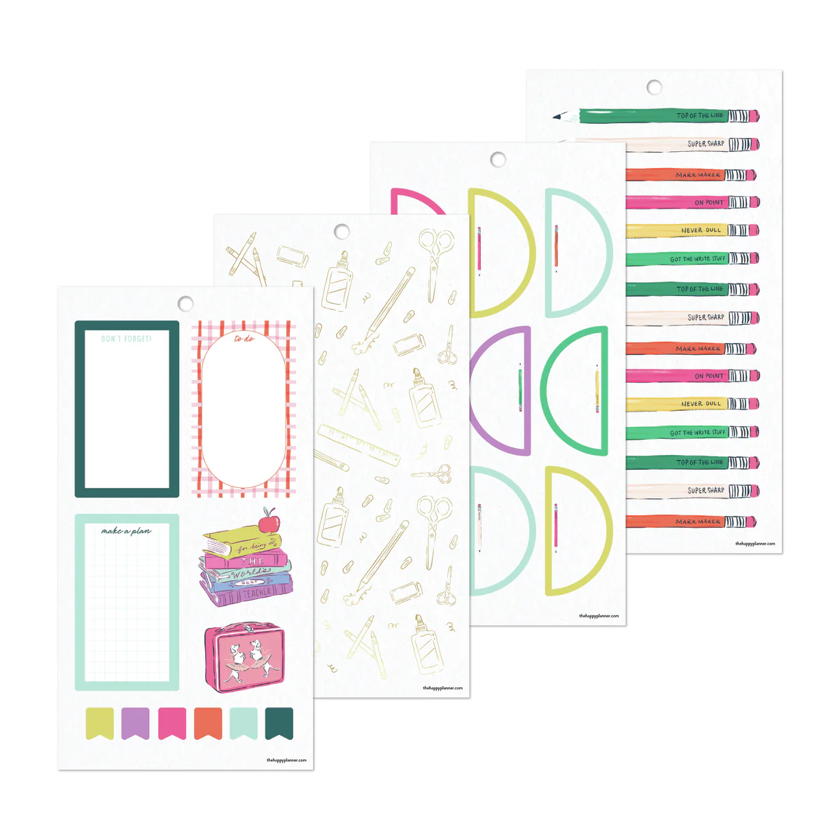 Pawsitive Teacher - Value Pack Stickers - Big 9 Pawsitive Teacher - Value Pack Stickers - Big