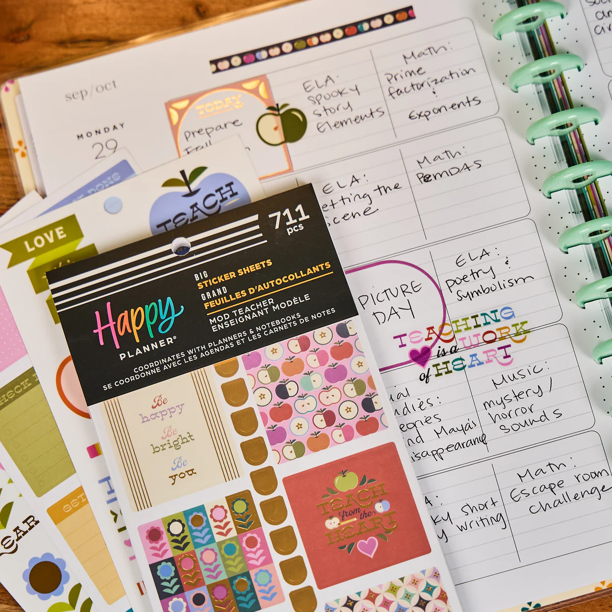 Mod Teacher - Value Pack Stickers - Big 5 Mod Teacher - Value Pack Stickers - Big