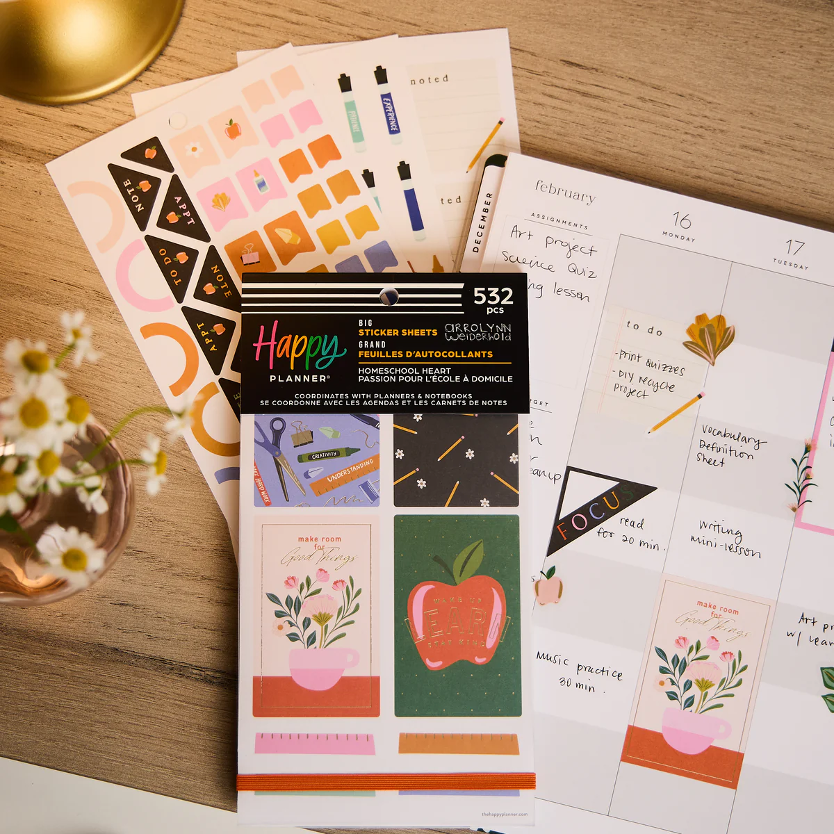 Homeschool Heart - Value Pack Stickers - Big
