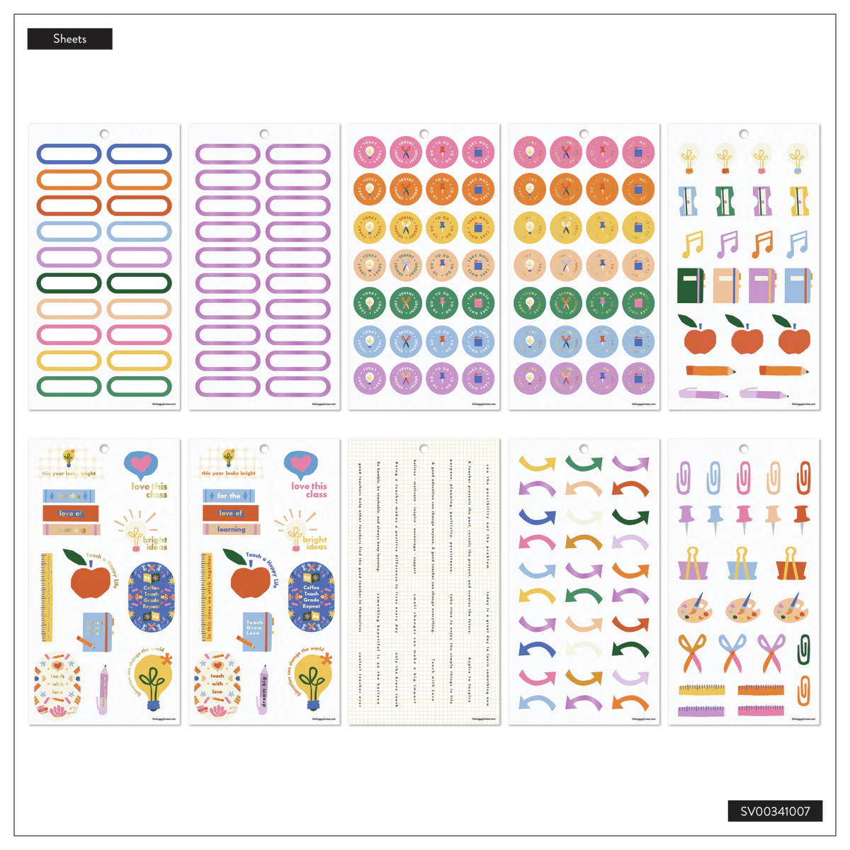 Heart Work Teacher - Value Pack Stickers - Big 10 Heart Work Teacher - Value Pack Stickers - Big