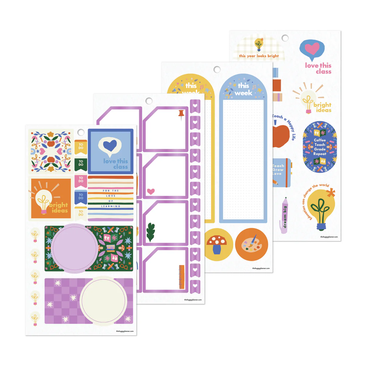 Heart Work Teacher - Value Pack Stickers - Big 7 Heart Work Teacher - Value Pack Stickers - Big