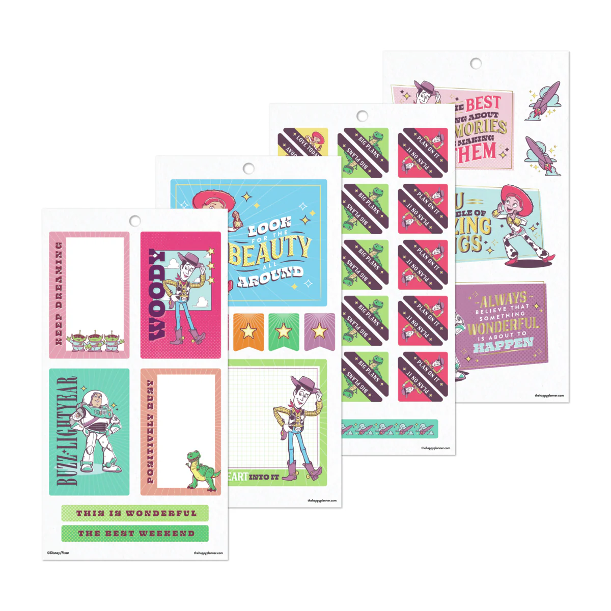 Disney & Pixar Toy Story 30th Anniversary - Value Pack Stickers - Big ...