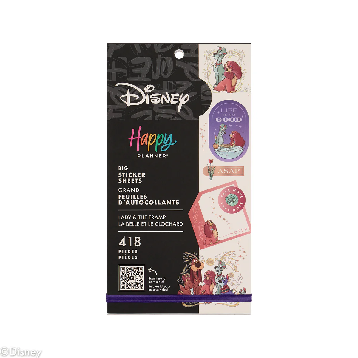 Disney Lady & The Tramp - Value Pack Stickers - Big 11 Disney Lady & The Tramp - Value Pack Stickers - Big