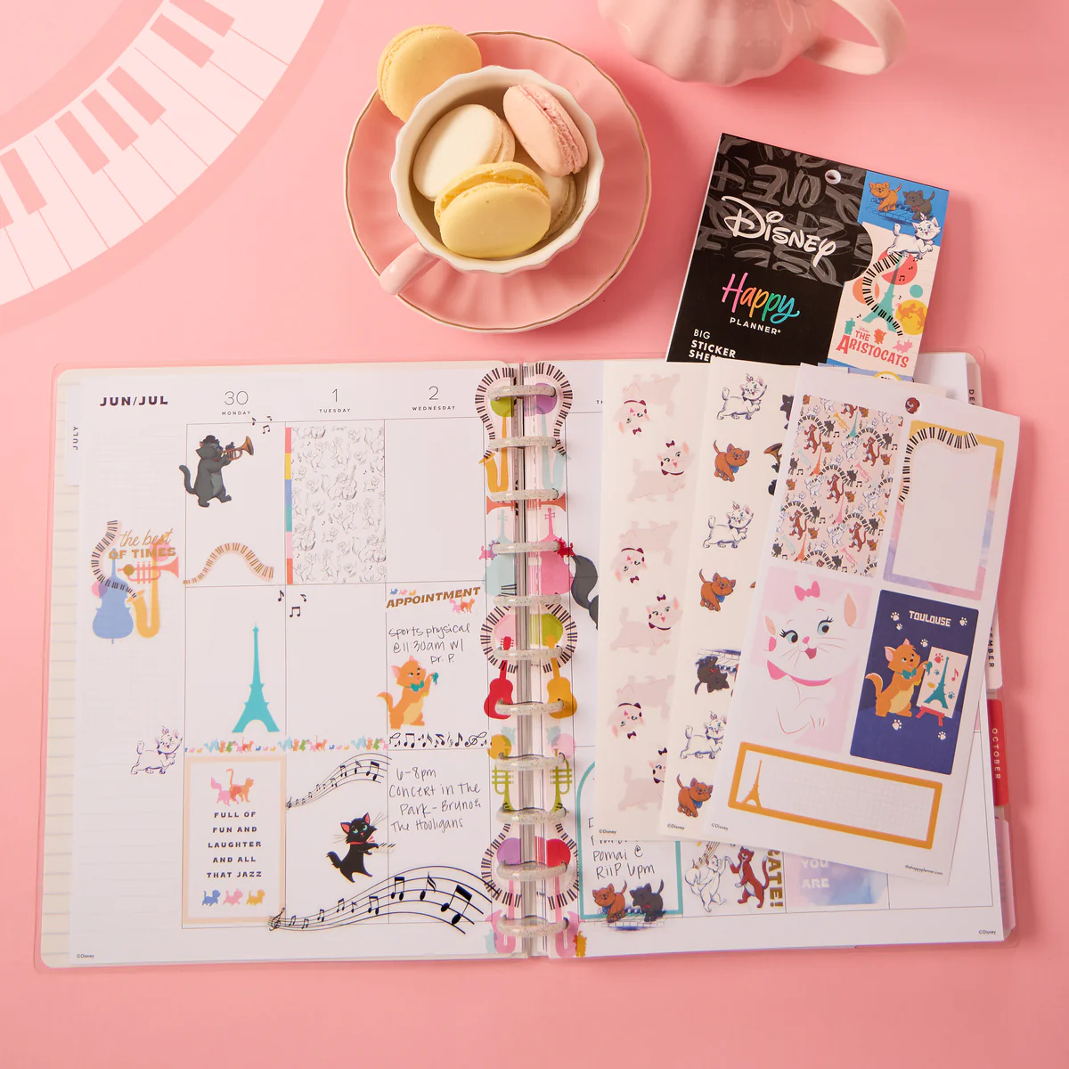 Disney The Aristocats - Value Pack Stickers - Big