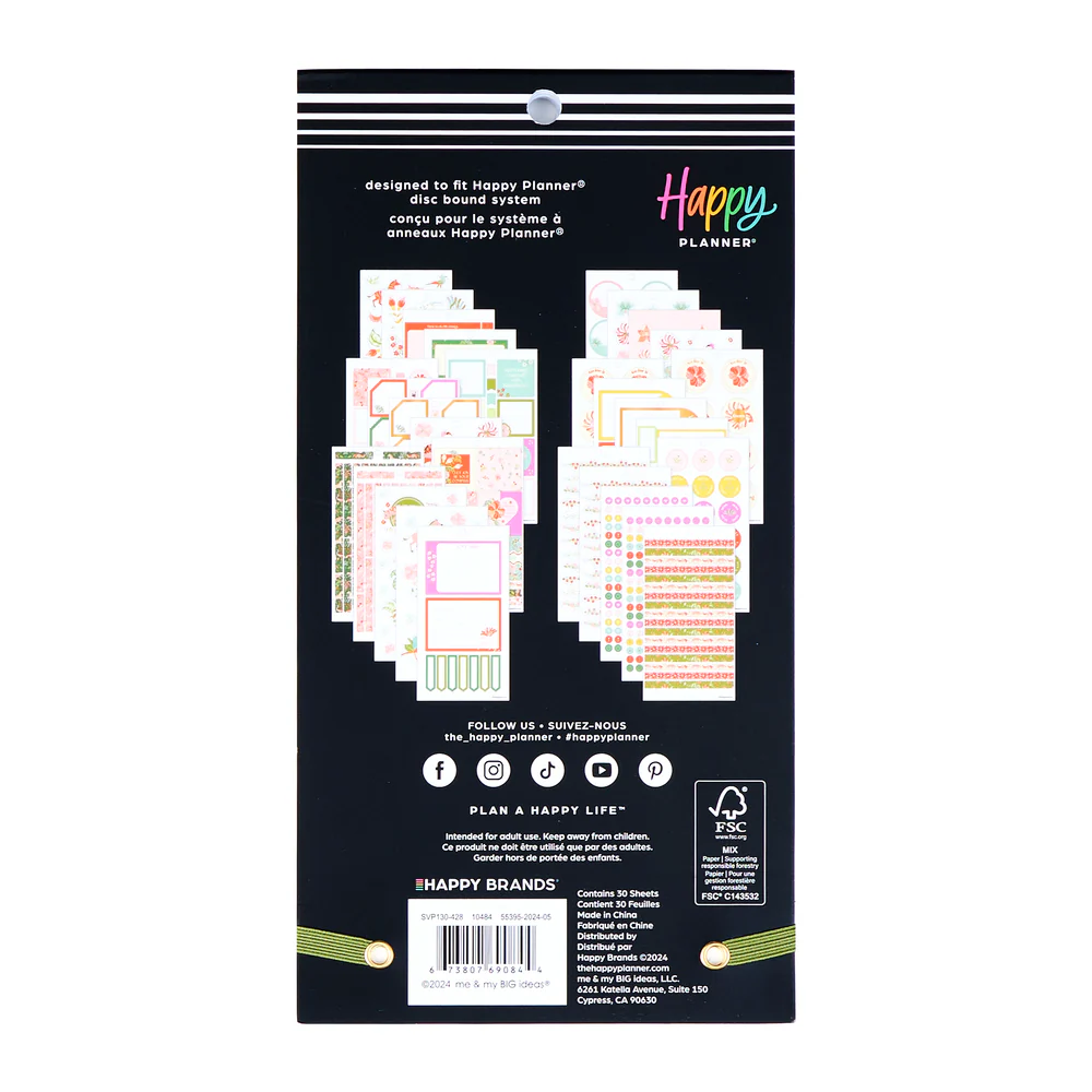 Lush Linens - Value Pack Stickers - Big 8 Lush Linens - Value Pack Stickers - Big
