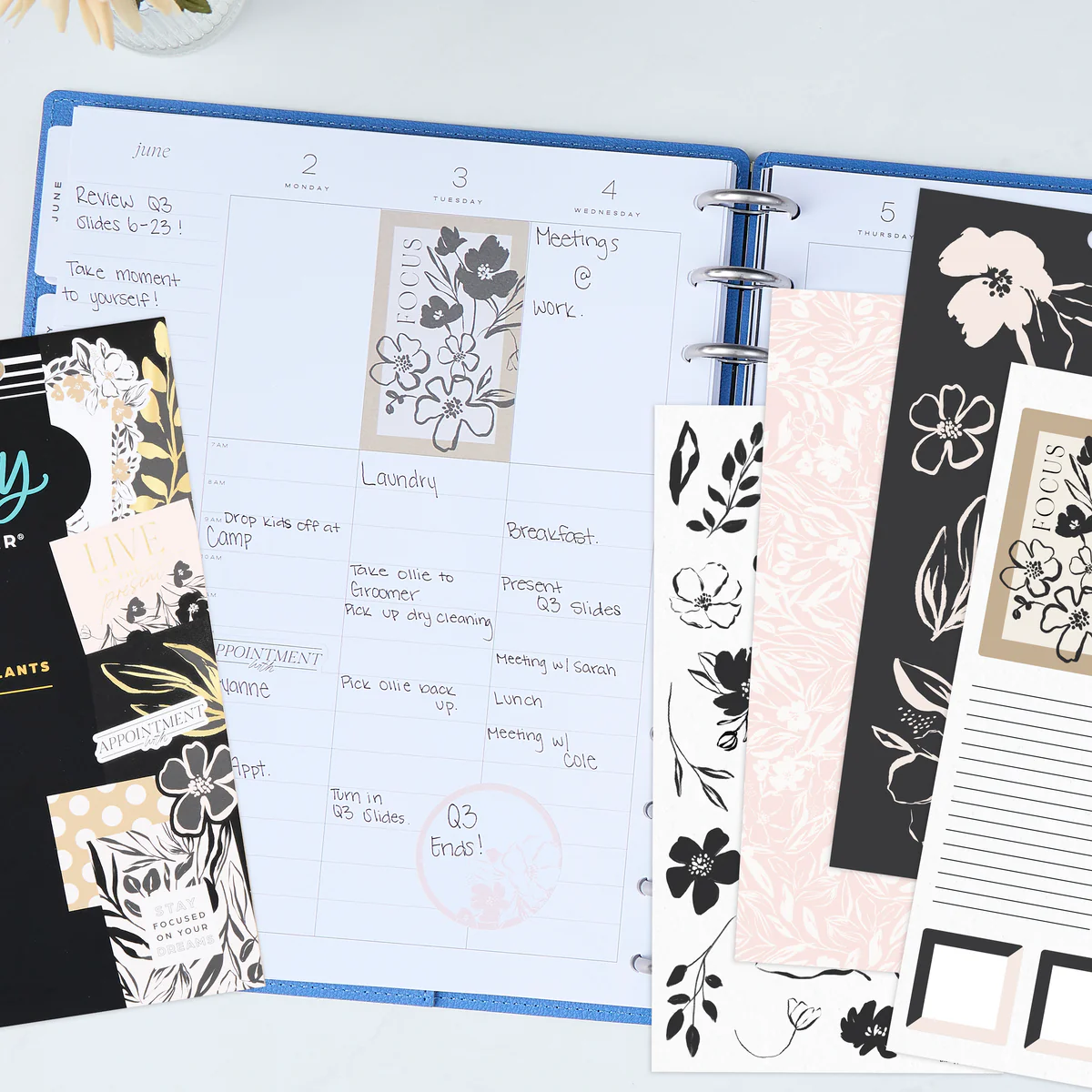 Sketchy Florals - Value Pack Stickers - Big 2 Sketchy Florals - Value Pack Stickers - Big
