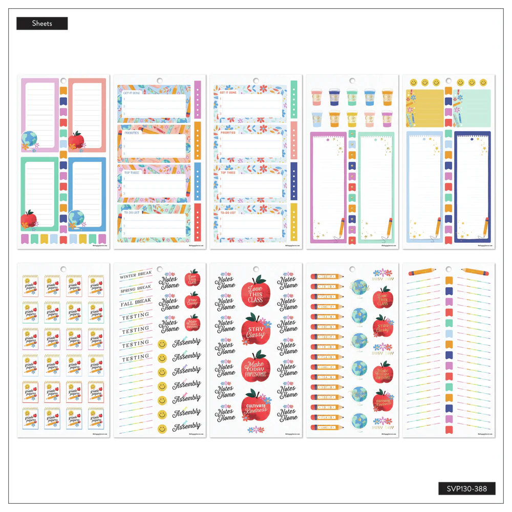 Classroom Brights Teacher - Value Pack Stickers - Big 7 Classroom Brights Teacher - Value Pack Stickers - Big