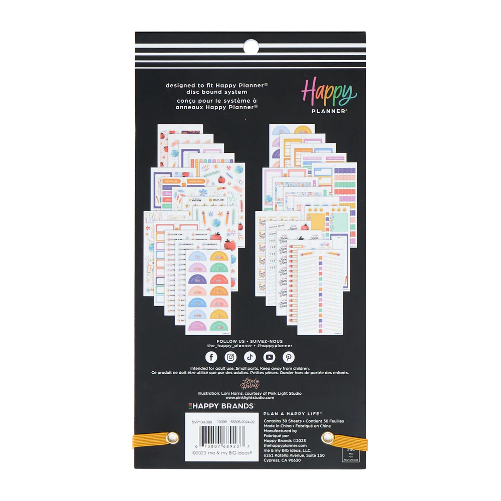 Classroom Brights Teacher - Value Pack Stickers - Big 8 Classroom Brights Teacher - Value Pack Stickers - Big