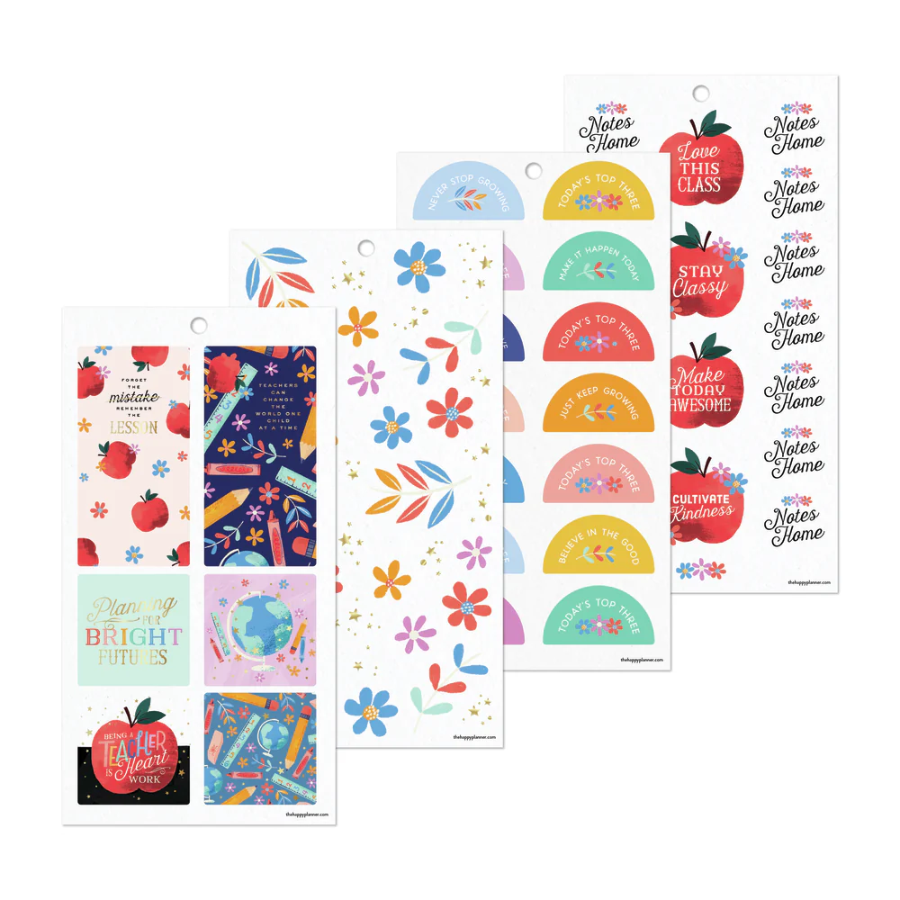 Classroom Brights Teacher - Value Pack Stickers - Big 9 Classroom Brights Teacher - Value Pack Stickers - Big