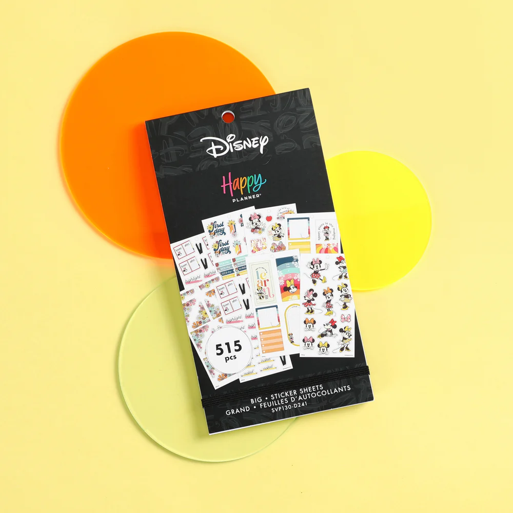 Disney Sunny Minnie Teacher - Value Pack Stickers - Big 5 Disney Sunny Minnie Teacher - Value Pack Stickers - Big
