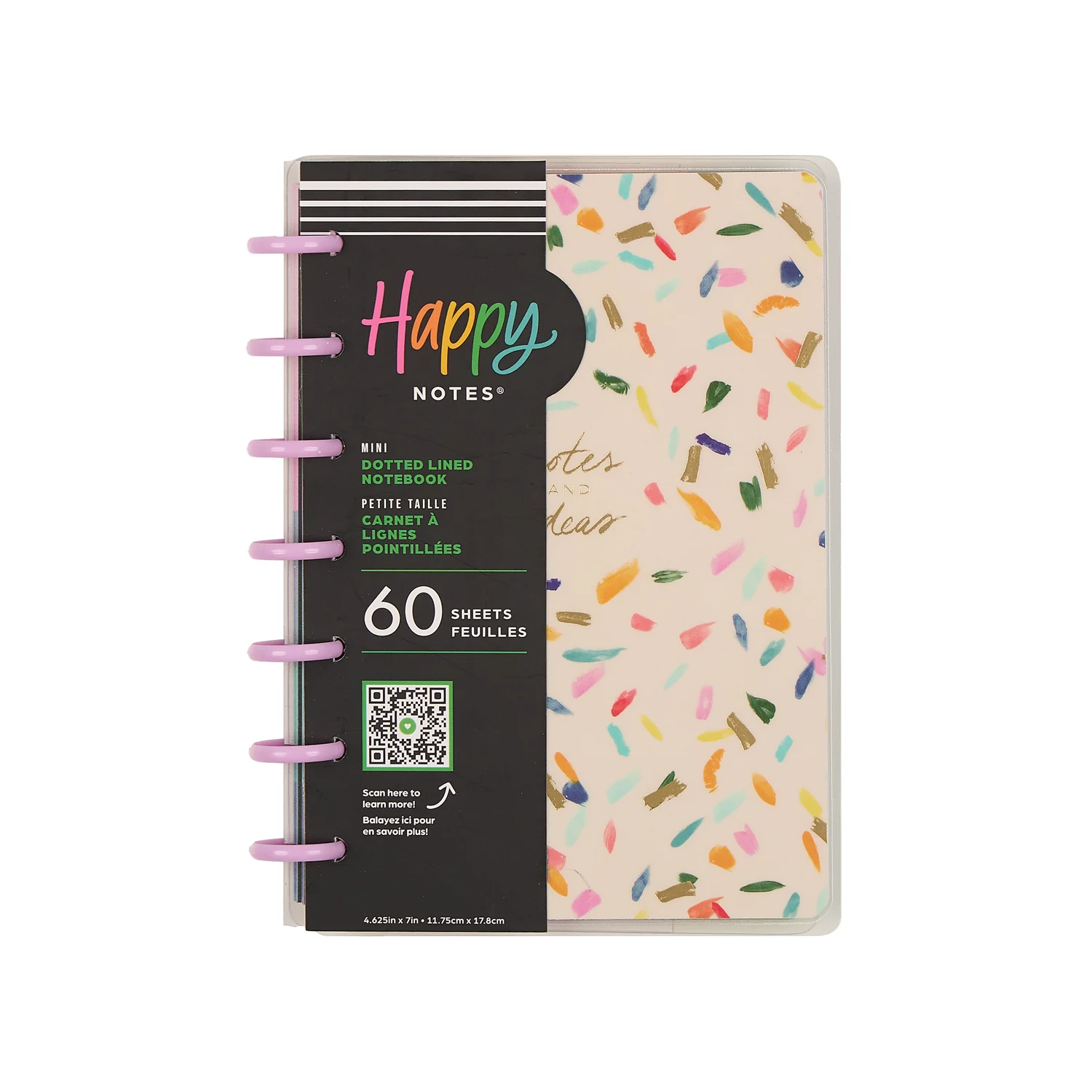 Floral Energy - Dotted Lined Mini Notebook - 60 Sheets 12 Floral Energy - Dotted Lined Mini Notebook - 60 Sheets