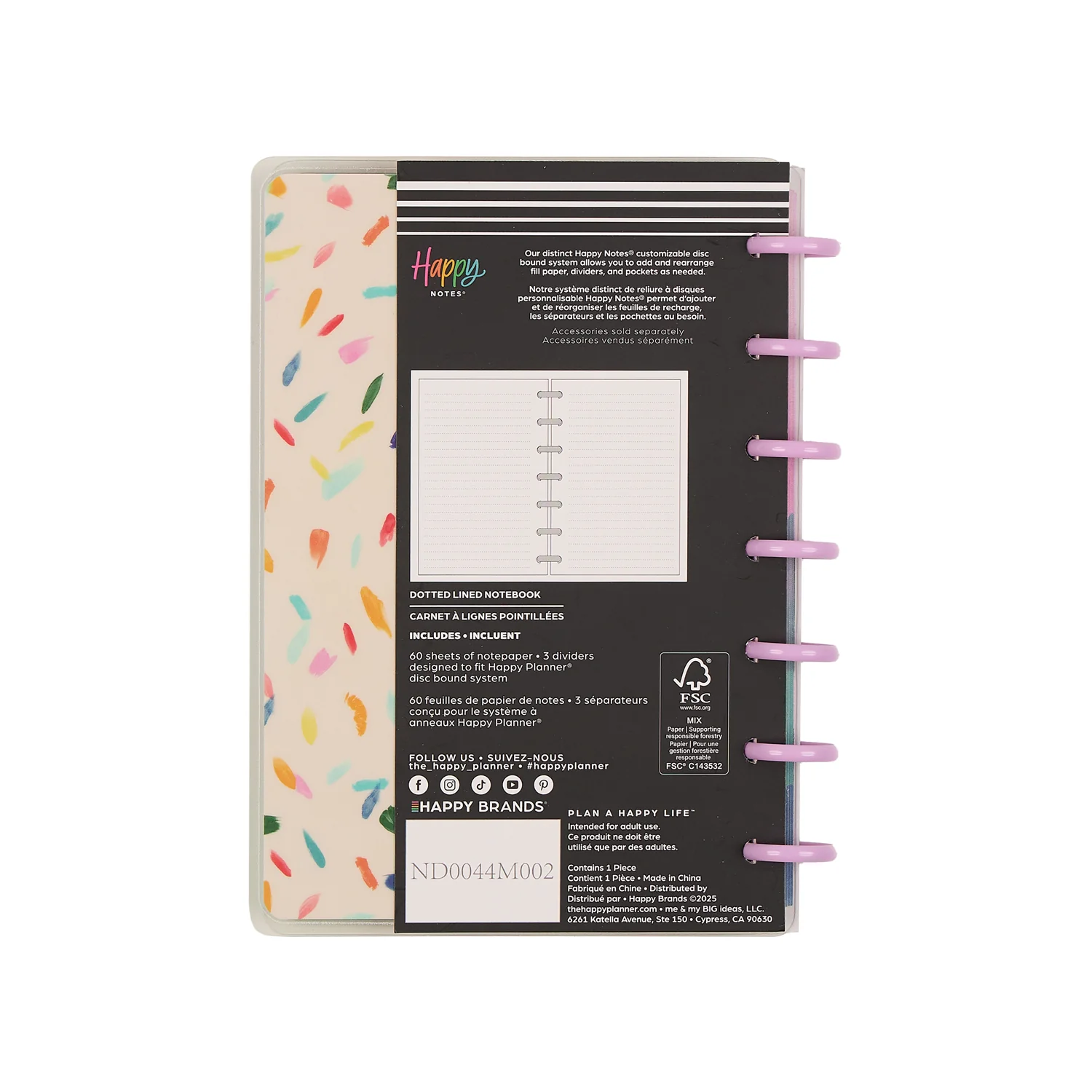 Floral Energy - Dotted Lined Mini Notebook - 60 Sheets 14 Floral Energy - Dotted Lined Mini Notebook - 60 Sheets