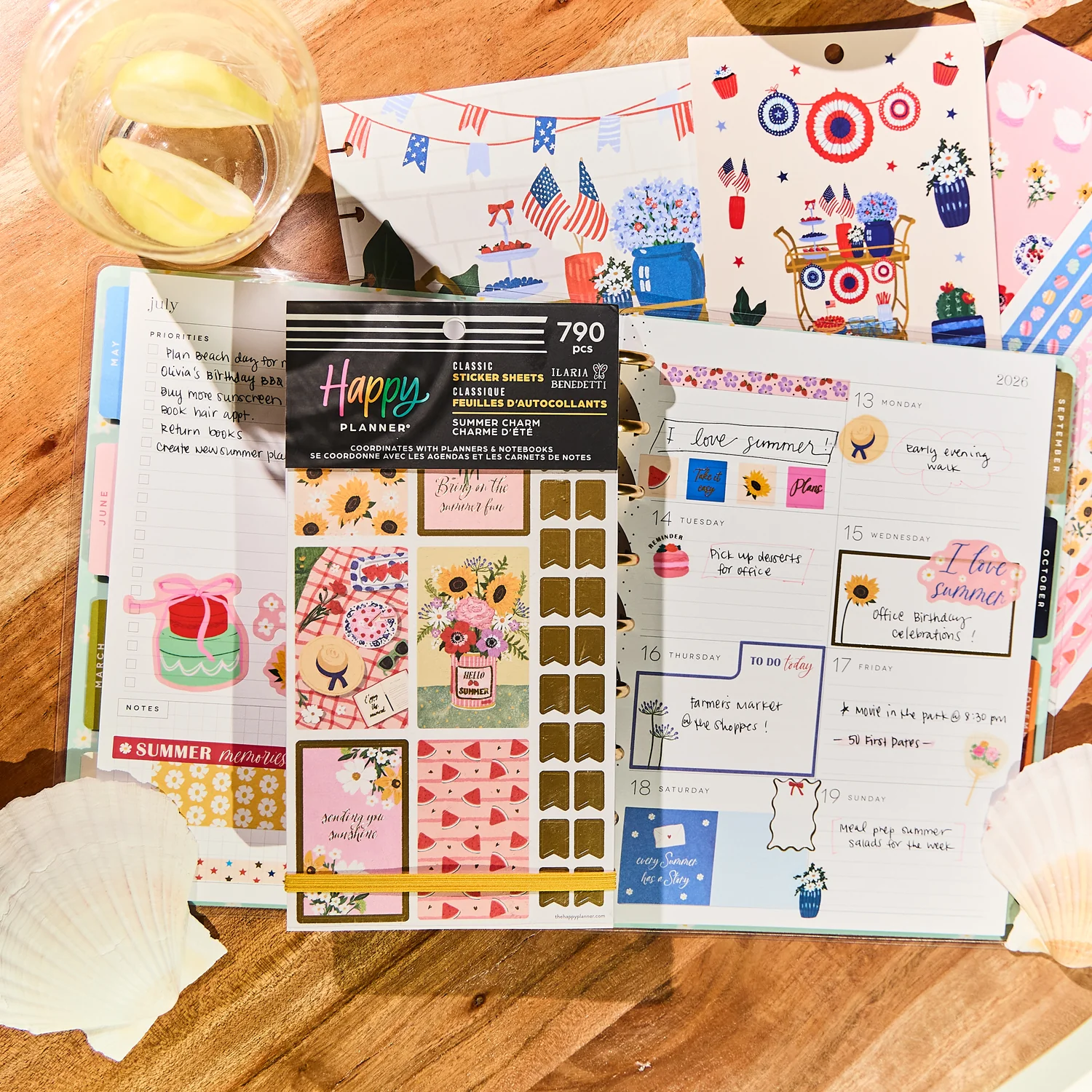 Summer Charm - Value Pack Stickers 2 Summer Charm - Value Pack Stickers