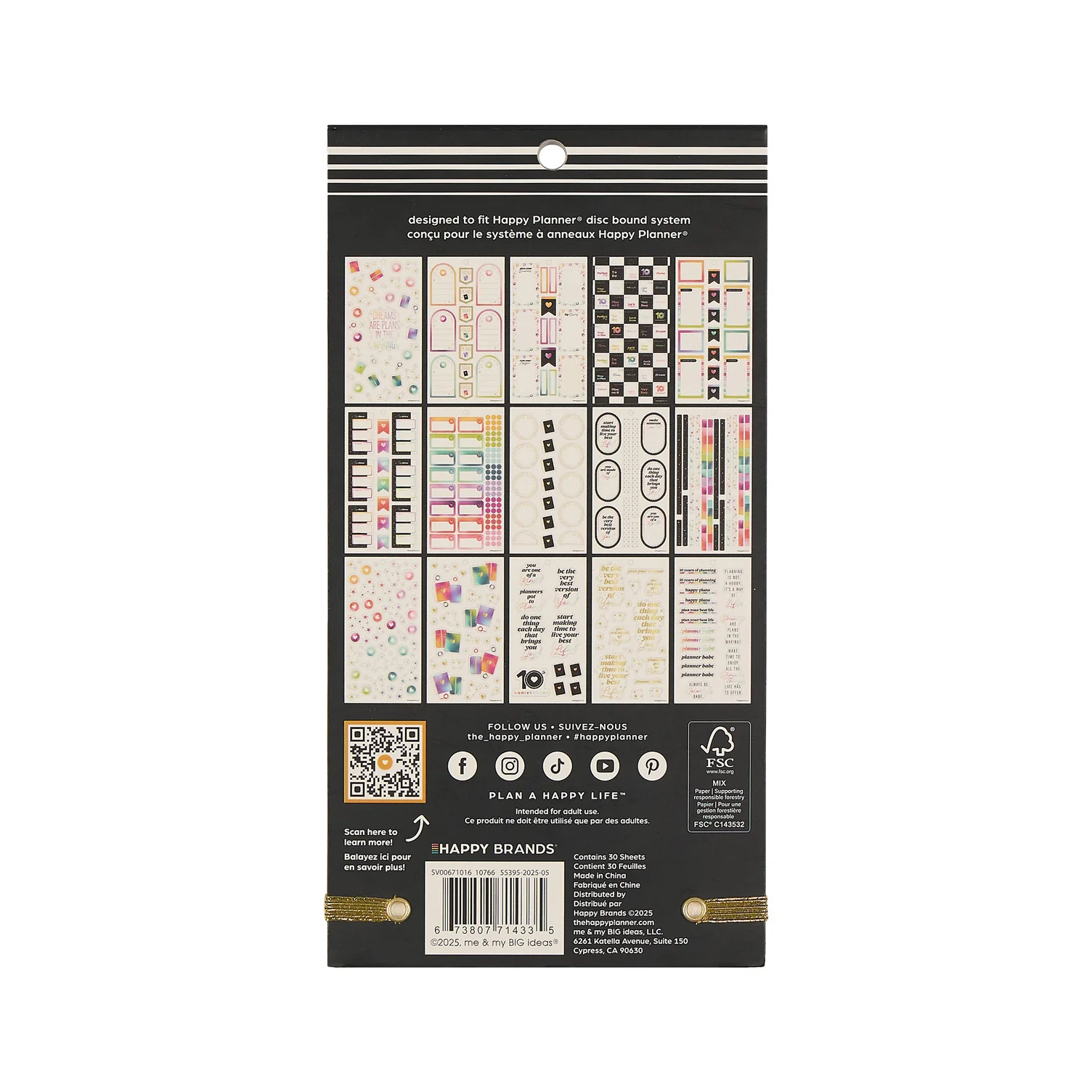 10 Years of Happy - Value Pack Sticker Book 12 10 Years of Happy - Value Pack Sticker Book