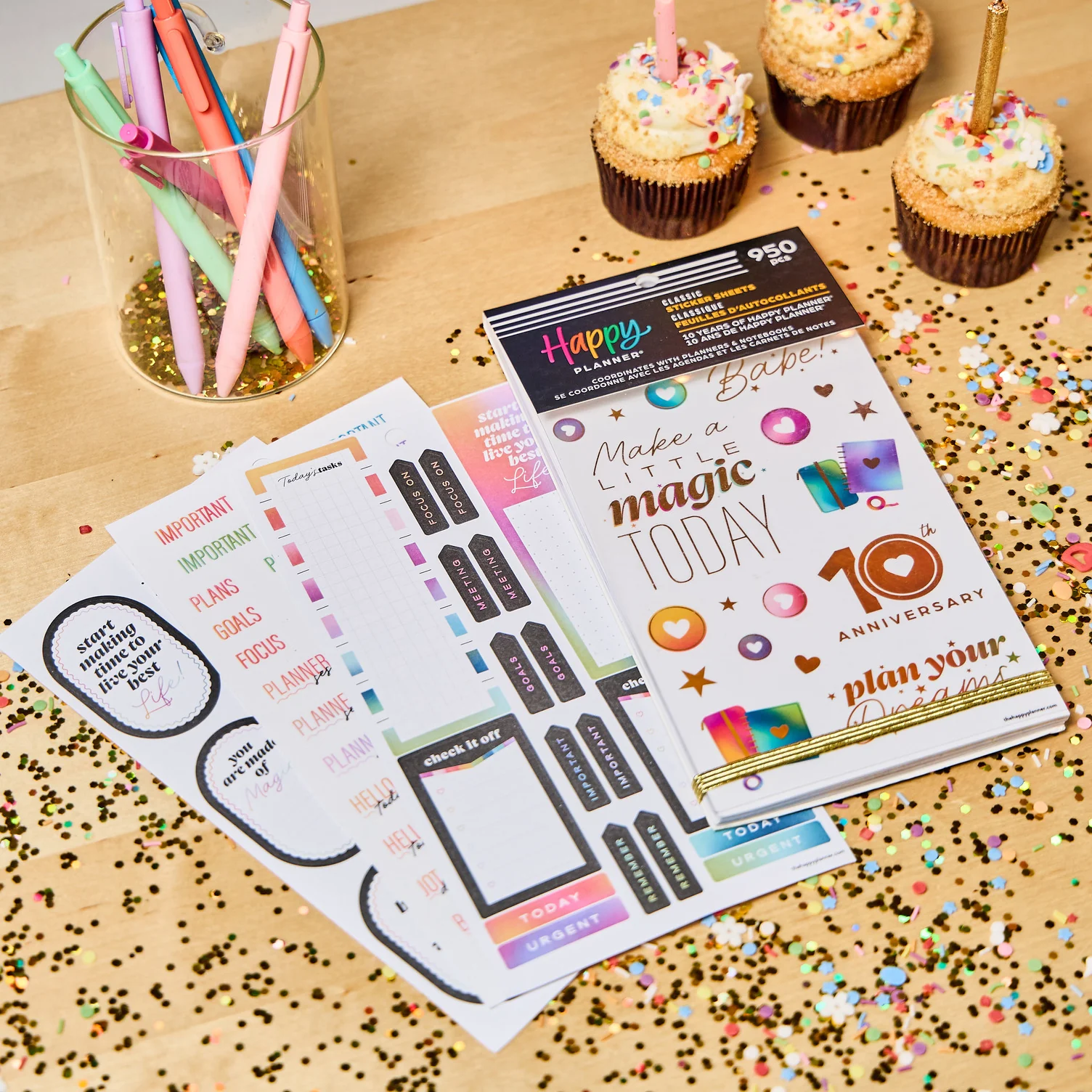10 Years of Happy - Value Pack Sticker Book 4 10 Years of Happy - Value Pack Sticker Book