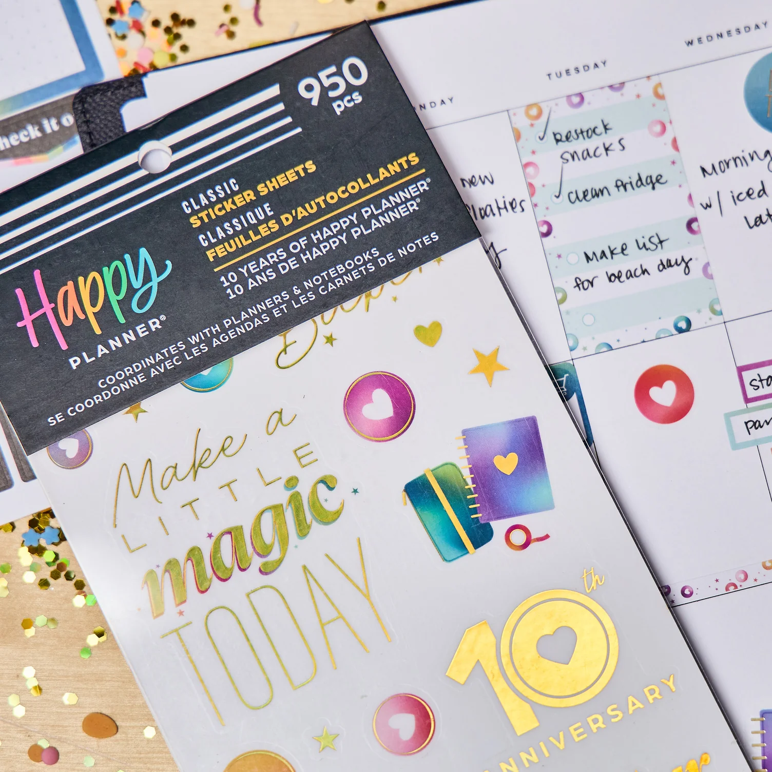 10 Years of Happy - Value Pack Sticker Book 5 10 Years of Happy - Value Pack Sticker Book