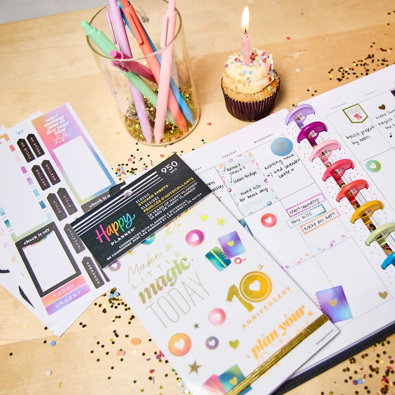 10 Years of Happy - Value Pack Sticker Book 6 10 Years of Happy - Value Pack Sticker Book