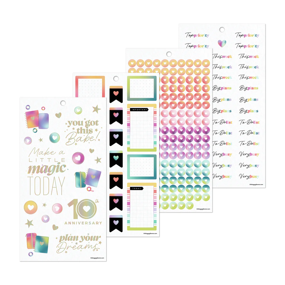 10 Years of Happy - Value Pack Sticker Book 8 10 Years of Happy - Value Pack Sticker Book