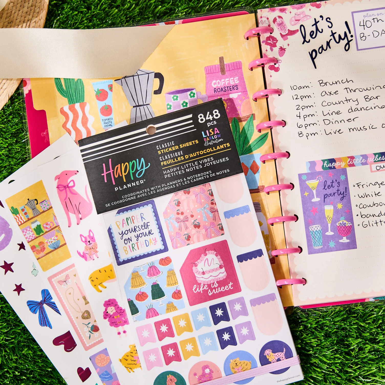 Happy Little Vibes - Value Pack Stickers 2 Happy Little Vibes - Value Pack Stickers