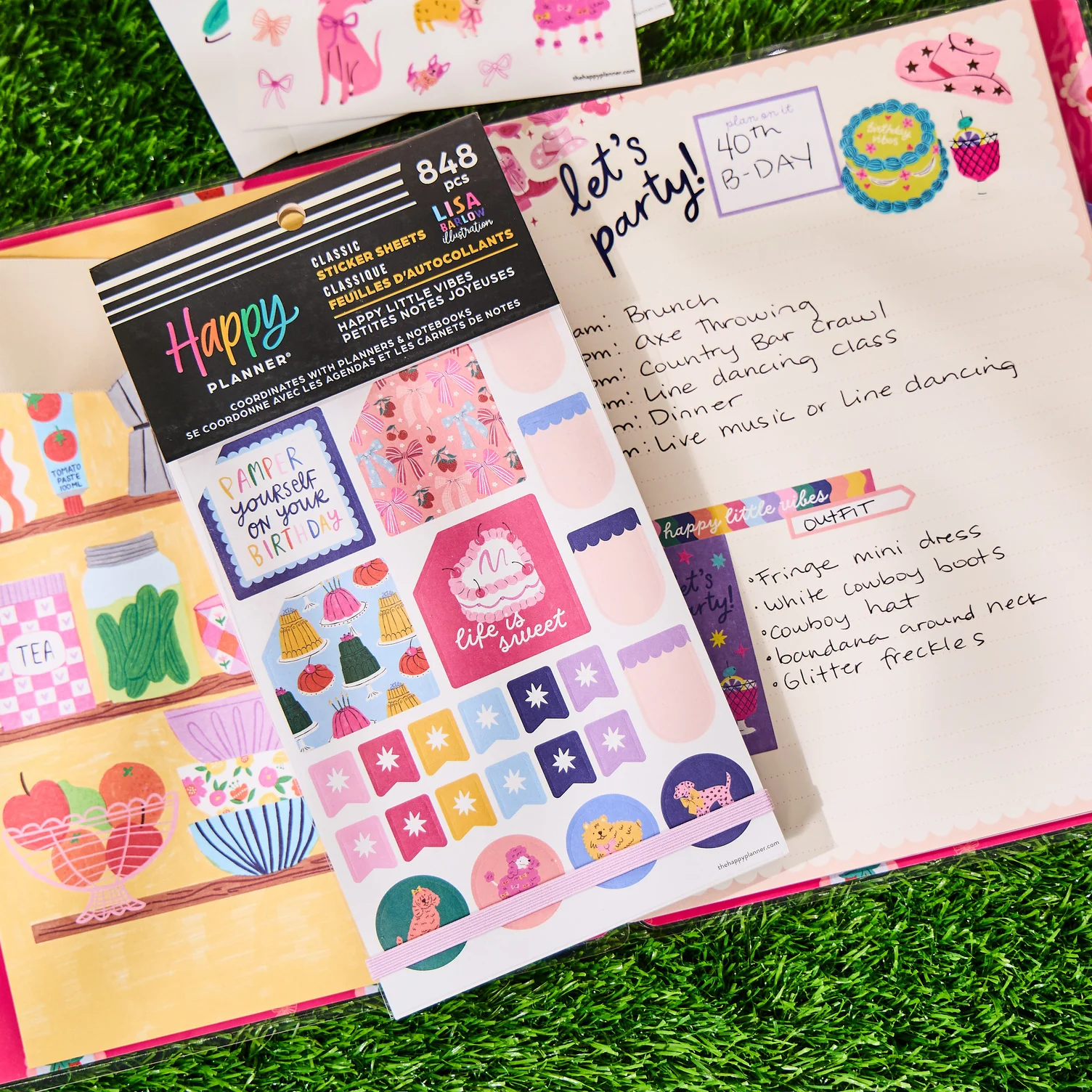 Happy Little Vibes - Value Pack Stickers 5 Happy Little Vibes - Value Pack Stickers