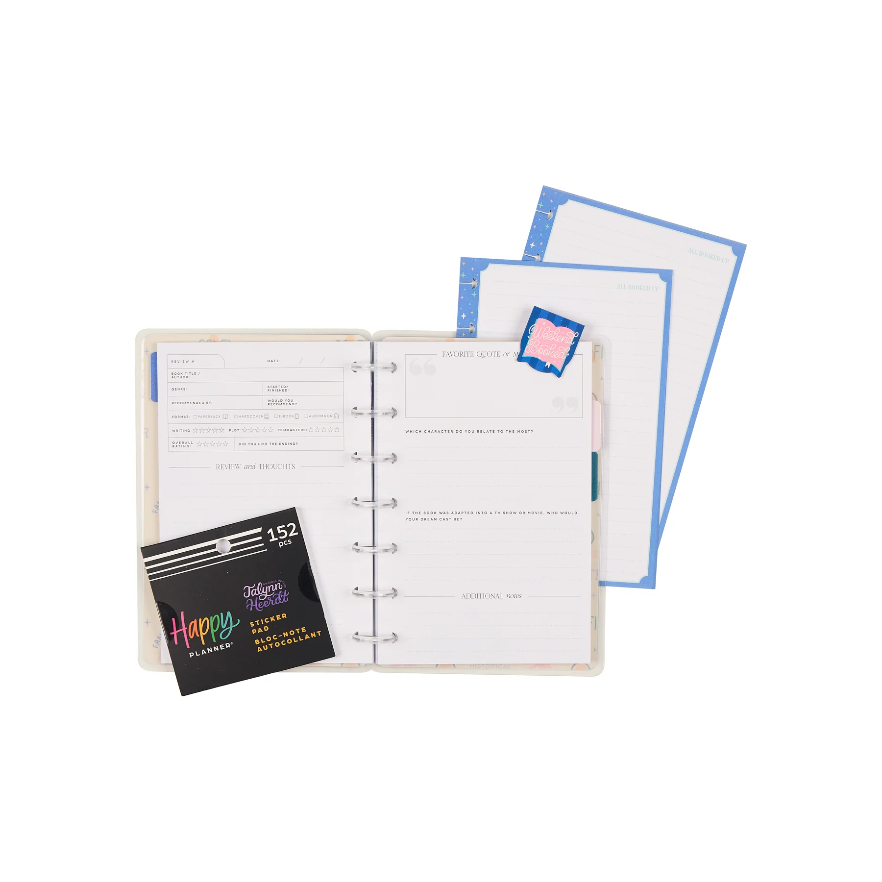 One More Chapter - Mini Reading Journal Bundle 13 One More Chapter - Mini Reading Journal Bundle