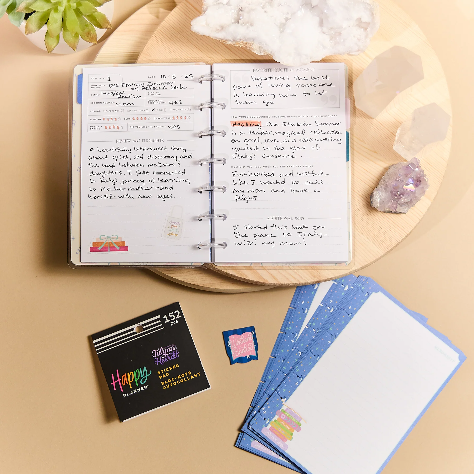 One More Chapter - Mini Reading Journal Bundle 5 One More Chapter - Mini Reading Journal Bundle