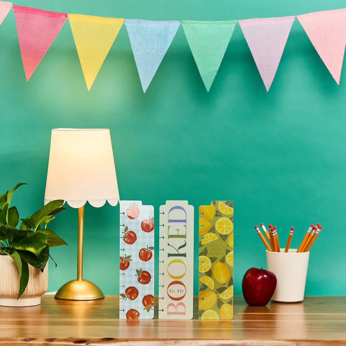 Fruit Stand Teacher - Classic Bookmarks - 3 Pack