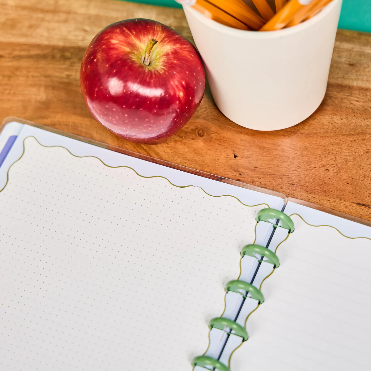 Fruit Stand Teacher - Dotted Lined + Dot Grid Classic Notebook - 60 Sheets 5 Fruit Stand Teacher - Dotted Lined + Dot Grid Classic Notebook - 60 Sheets