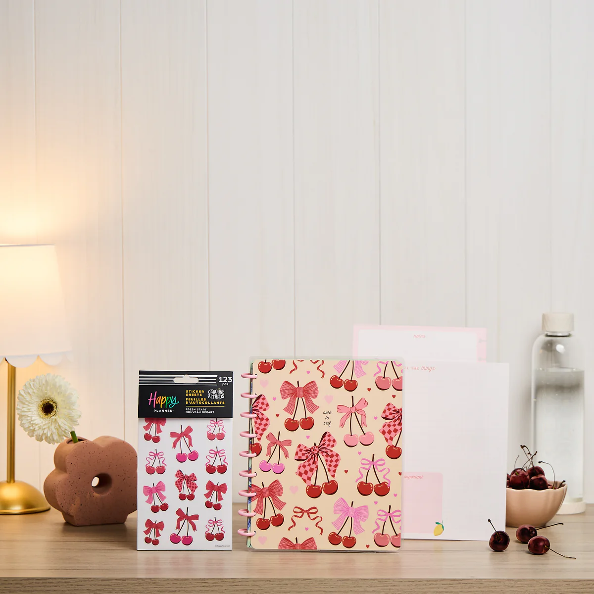 Fresh Start - Classic Notebook + Filler Paper + Sticker Bundle