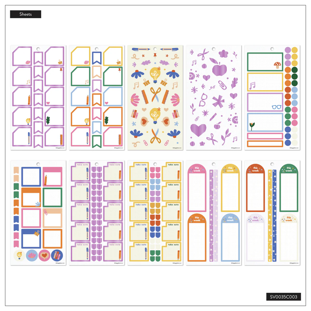Heart Work Teacher - Value Pack Stickers 8 Heart Work Teacher - Value Pack Stickers