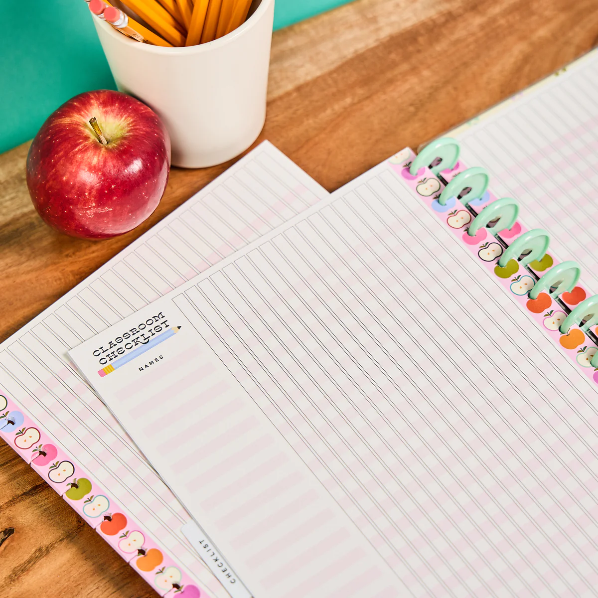 Mod Teacher - Big Teacher Checklist Filler Paper - 40 Sheets