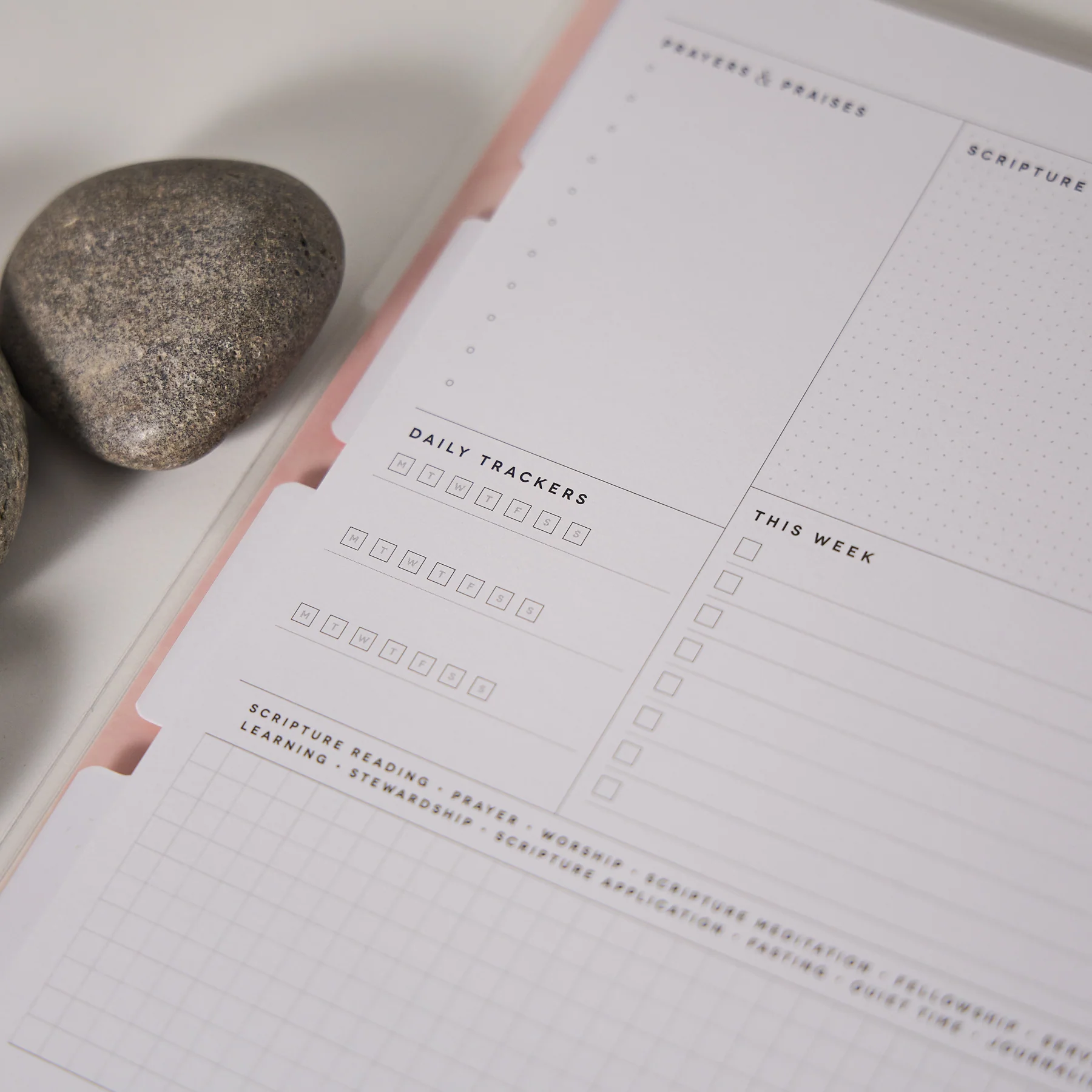 Undated Rise & Align Customizable Faith Planner - Classic Faith Layout - 12 Months 16 Undated Rise & Align Customizable Faith Planner - Classic Faith Layout - 12 Months