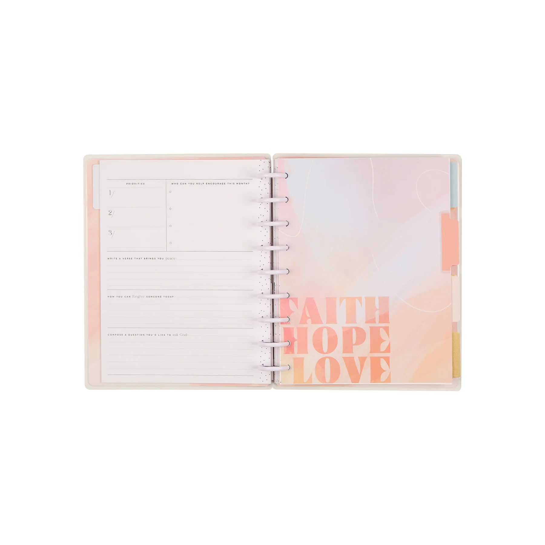 Undated Rise & Align Customizable Faith Planner - Classic Faith Layout - 12 Months 19 Undated Rise & Align Customizable Faith Planner - Classic Faith Layout - 12 Months