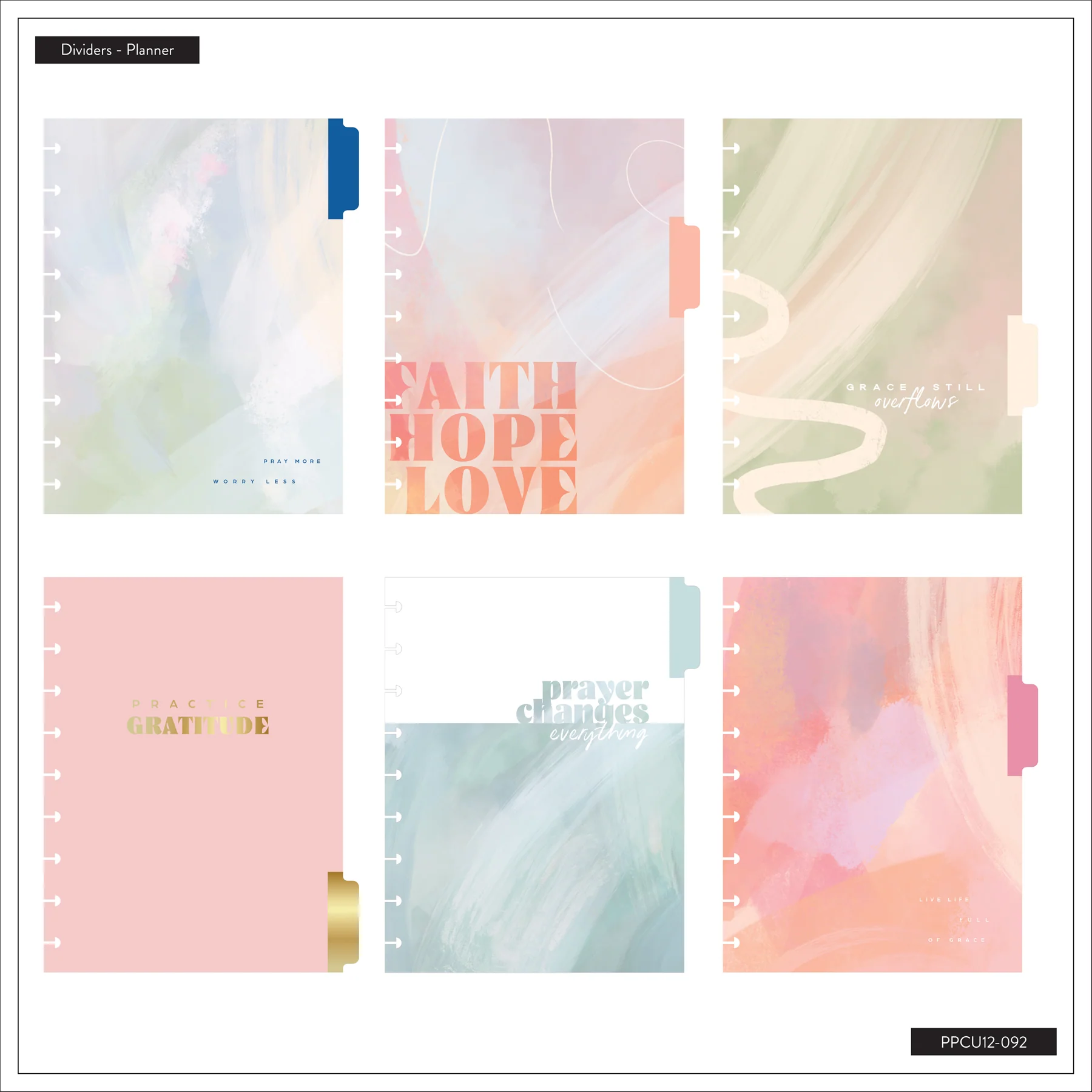 Undated Rise & Align Customizable Faith Planner - Classic Faith Layout - 12 Months 22 Undated Rise & Align Customizable Faith Planner - Classic Faith Layout - 12 Months