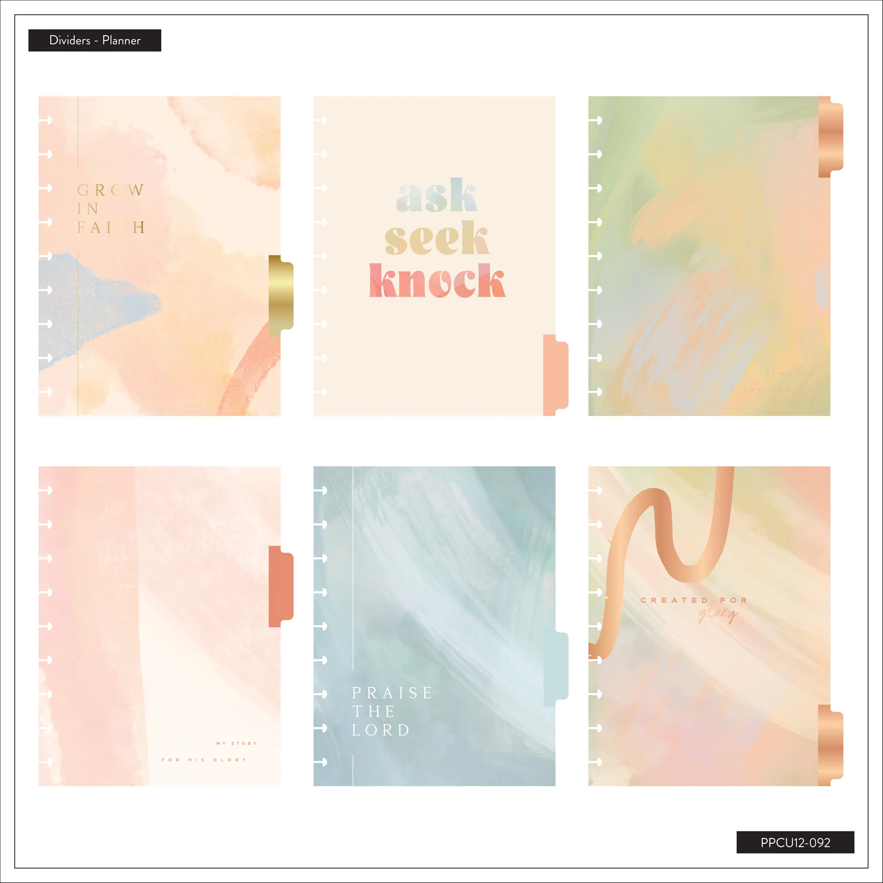 Undated Rise & Align Customizable Faith Planner - Classic Faith Layout - 12 Months 23 Undated Rise & Align Customizable Faith Planner - Classic Faith Layout - 12 Months