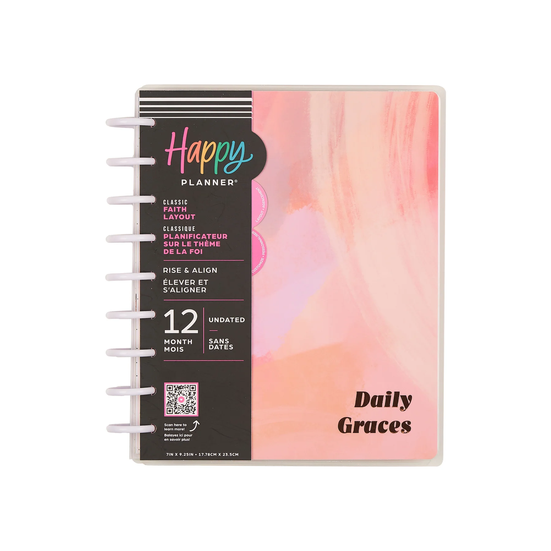 Undated Rise & Align Customizable Faith Planner - Classic Faith Layout - 12 Months 25 Undated Rise & Align Customizable Faith Planner - Classic Faith Layout - 12 Months