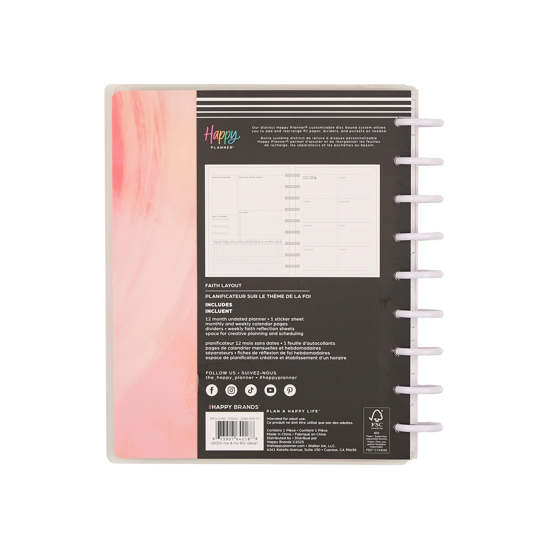 Undated Rise & Align Customizable Faith Planner - Classic Faith Layout - 12 Months 27 Undated Rise & Align Customizable Faith Planner - Classic Faith Layout - 12 Months