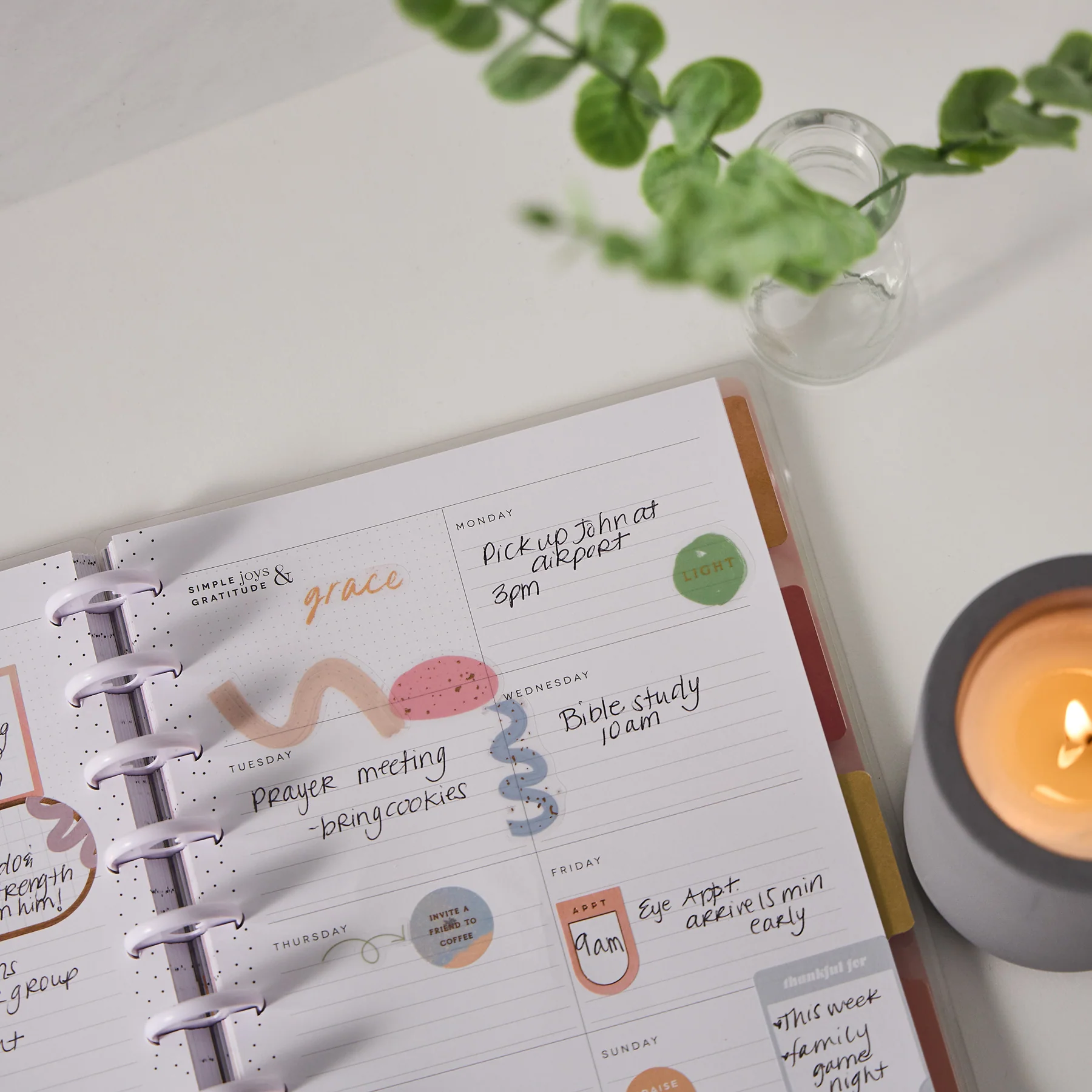 Undated Rise & Align Customizable Faith Planner - Classic Faith Layout - 12 Months 8 Undated Rise & Align Customizable Faith Planner - Classic Faith Layout - 12 Months