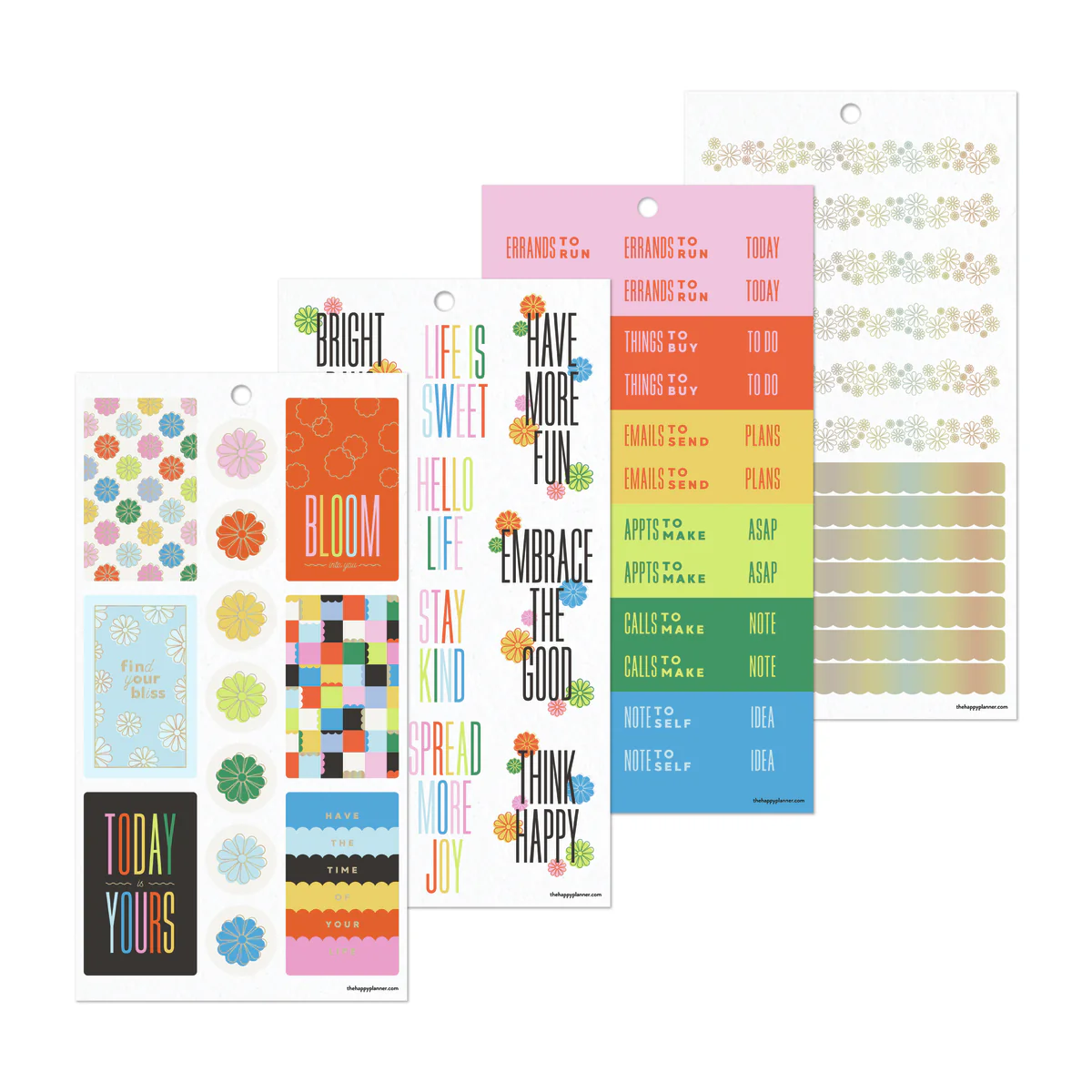 Optimistic Brights - Value Pack Stickers 11 Optimistic Brights - Value Pack Stickers