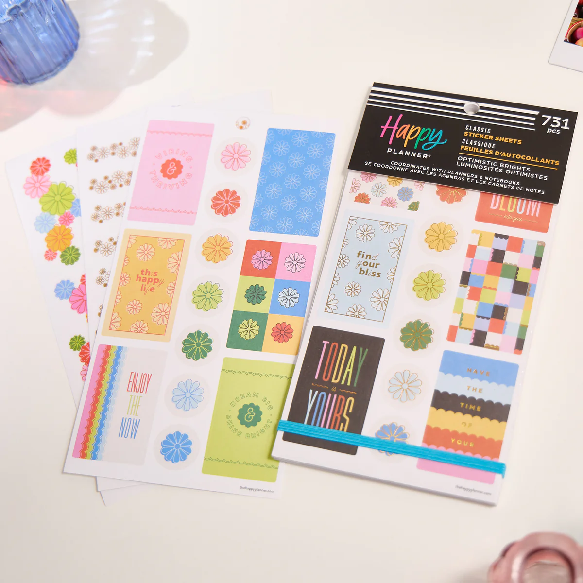 Optimistic Brights - Value Pack Stickers 4 Optimistic Brights - Value Pack Stickers