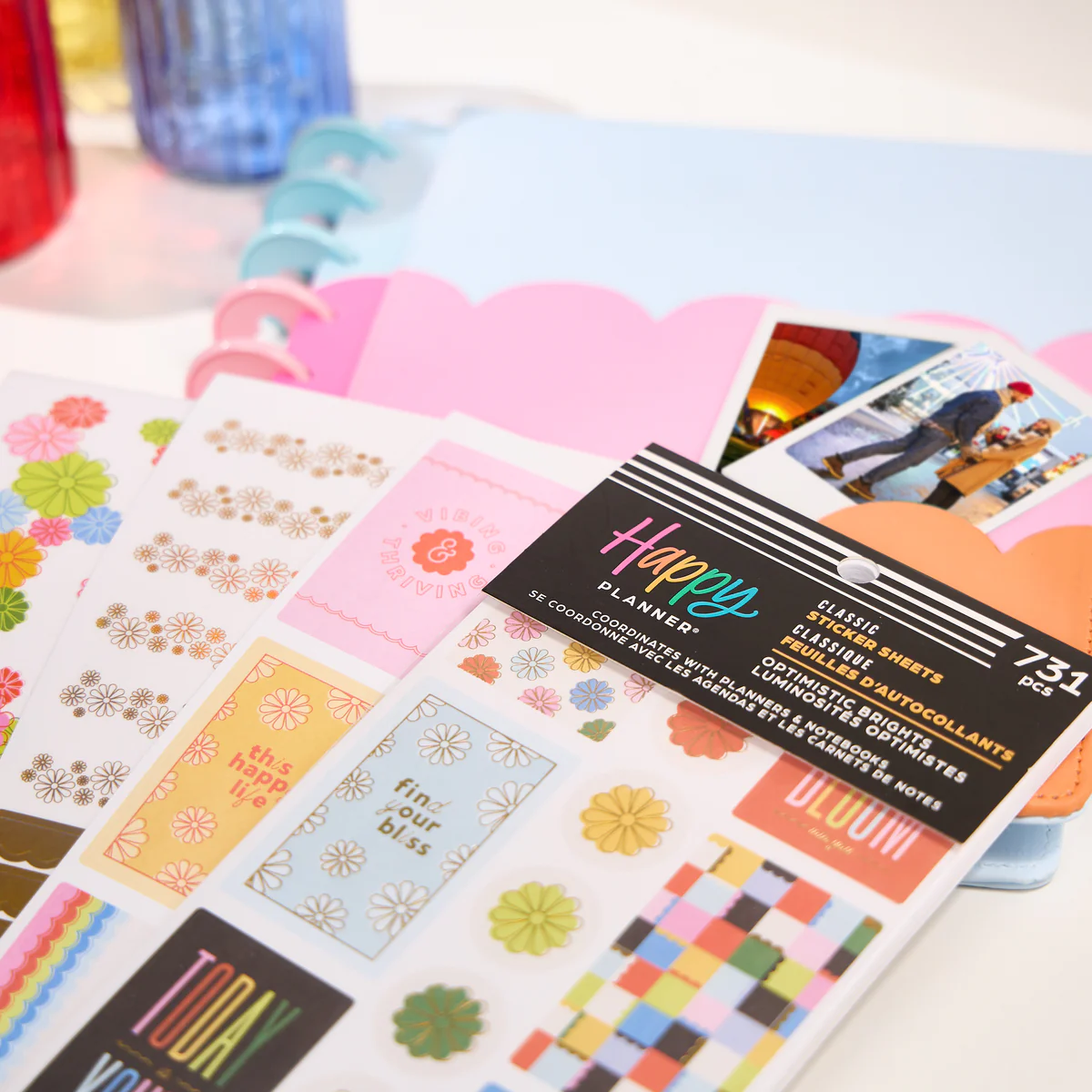 Optimistic Brights - Value Pack Stickers 5 Optimistic Brights - Value Pack Stickers