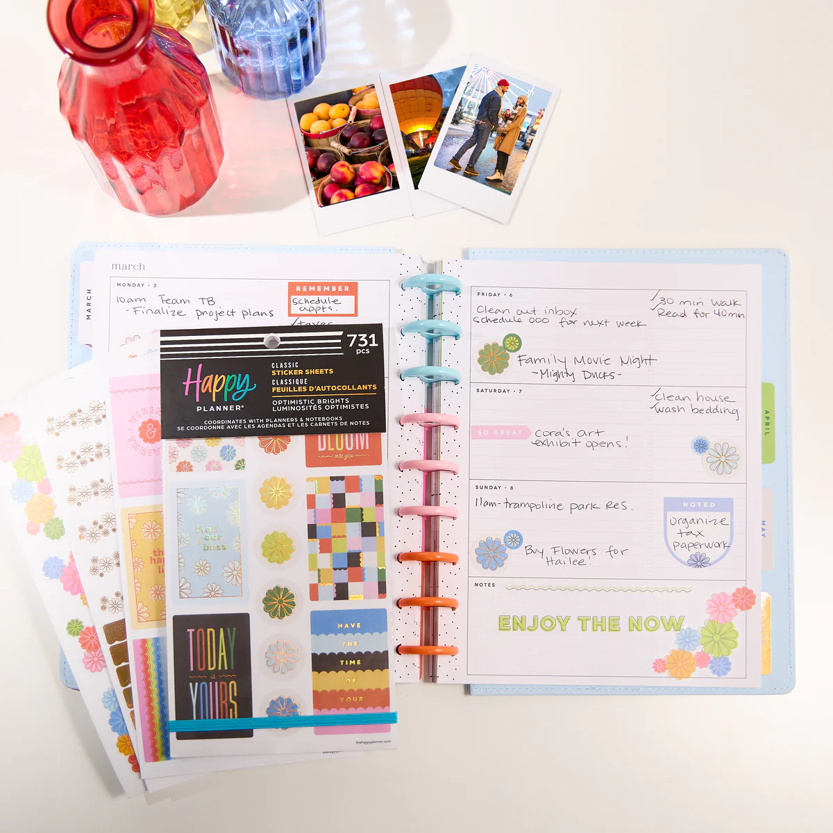 Optimistic Brights - Value Pack Stickers 6 Optimistic Brights - Value Pack Stickers