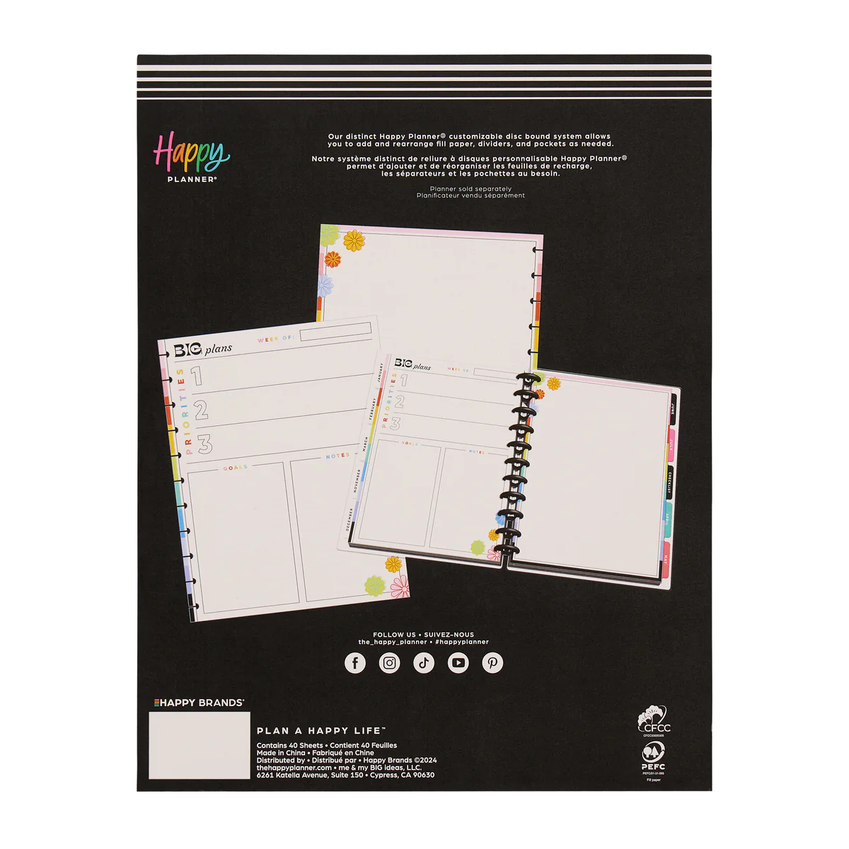 Happy Outlines - Dashboard + Dot Grid Big Filler Paper - 40 Sheets 8 Happy Outlines - Dashboard + Dot Grid Big Filler Paper - 40 Sheets