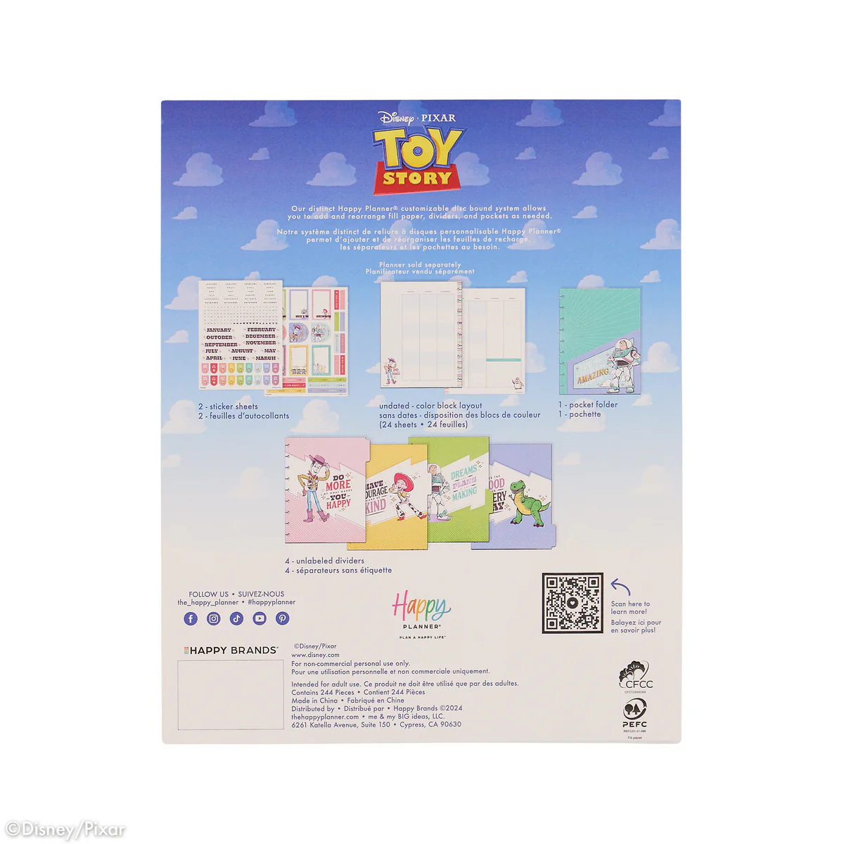 Disney & Pixar Toy Story 30th Anniversary - Classic Color Block Extension Pack - 4 Months 10 Disney & Pixar Toy Story 30th Anniversary - Classic Color Block Extension Pack - 4 Months