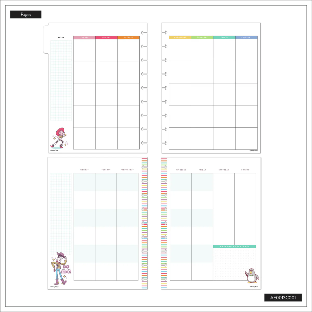Disney & Pixar Toy Story 30th Anniversary - Classic Color Block Extension Pack - 4 Months 16 Disney & Pixar Toy Story 30th Anniversary - Classic Color Block Extension Pack - 4 Months