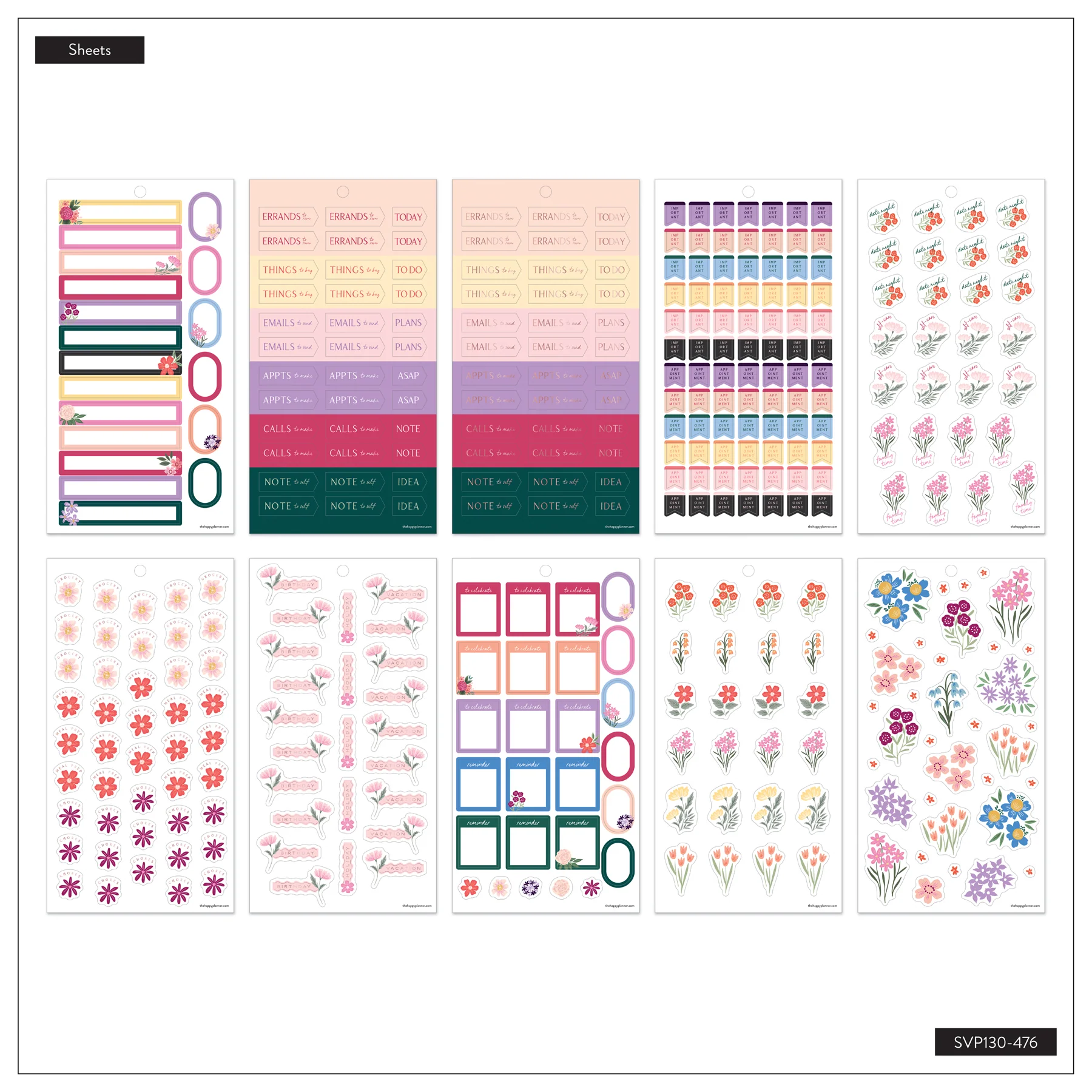 Cool Bloom Parenting - Value Pack Stickers 10 Cool Bloom Parenting - Value Pack Stickers