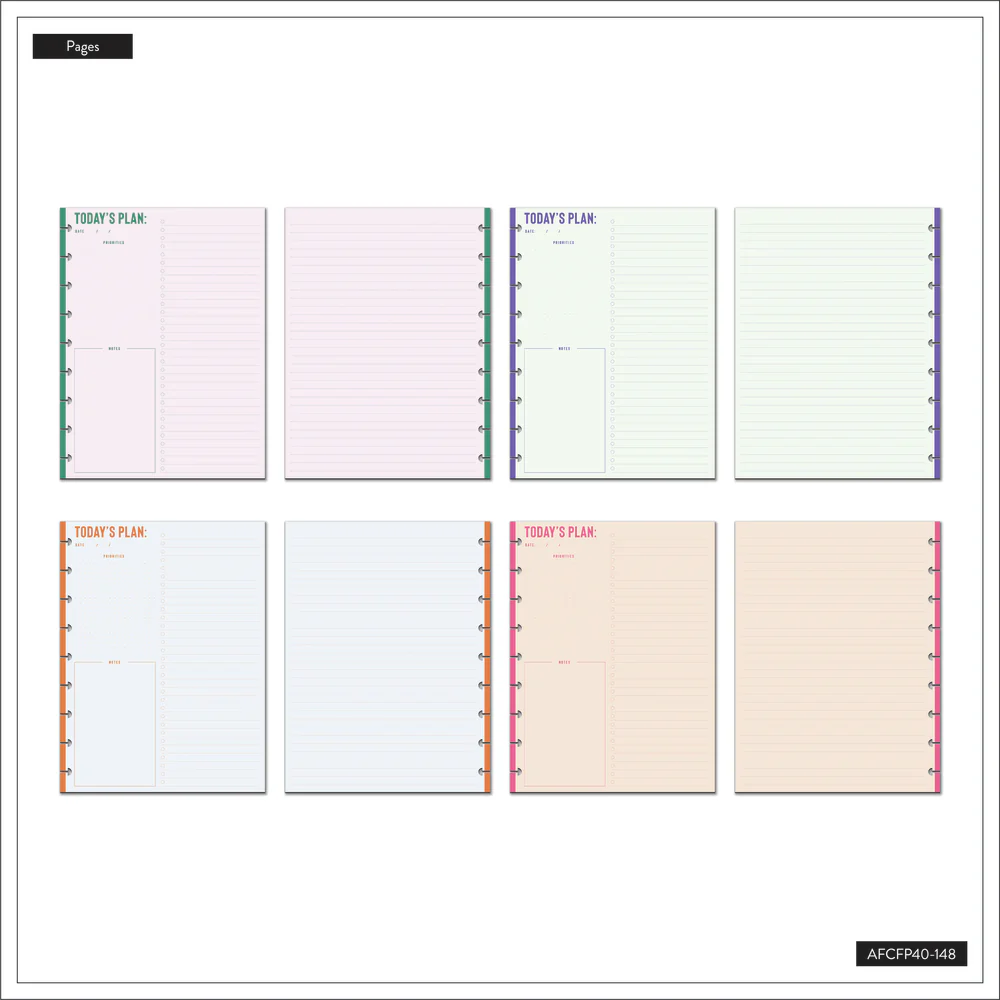 Vivid Brights - Dashboard Classic Filler Paper - 40 Sheets 3 Vivid Brights - Dashboard Classic Filler Paper - 40 Sheets